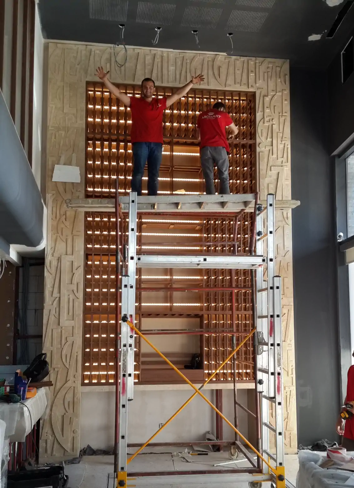 şarap kavı kurulumu